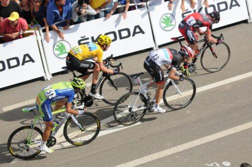Cadel Evans (rechts) und Vincenzo Nibali (links) gelten als grte Gegner fr Sky (Foto: letour.fr)