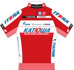 Trikot Katusha Team (KAT) 2012 (Bild: UCI)