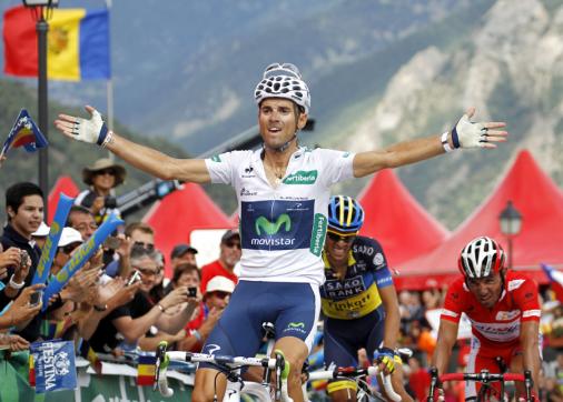 Valverde siegt in Andorra - Froome verliert Zeit im Vuelta-Vierkampf