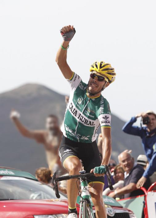 Antonio Piedra gewinnt an den Lagos de Covadonga - Contador wieder angriffslustig, aber glücklos