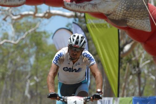 Ondrej Fojtik gelingt auf der 6. Etappe sein zweiter Sieg (Foto: Crocodile Trophy/Regina Stanger)