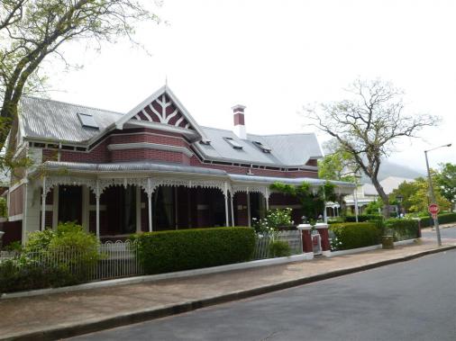 ein alt ehrwrdiges viktorianisches Haus in Stellenbosch