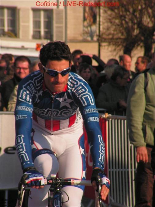 George Hincapie bei Paris-Roubaix 2010