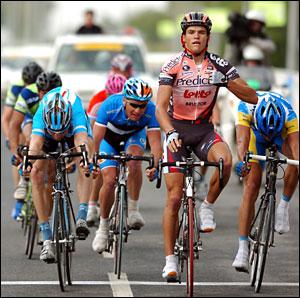 Van Avermaet siegt aus Ausreißergruppe heraus bei der 5. Etappe der Tour of Qatar