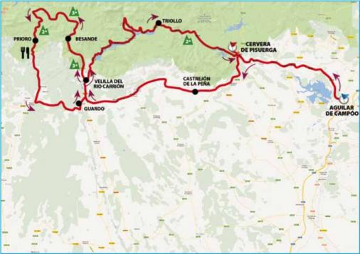 Streckenverlauf Vuelta a Castilla y Leon 2013 - Etappe 3