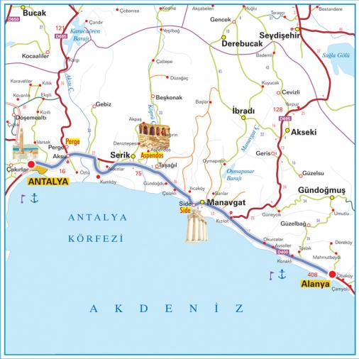 Streckenverlauf Presidential Cycling Tour of Turkey 2013 - Etappe 2