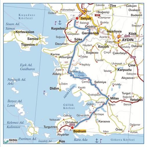 Streckenverlauf Presidential Cycling Tour of Turkey 2013 - Etappe 6