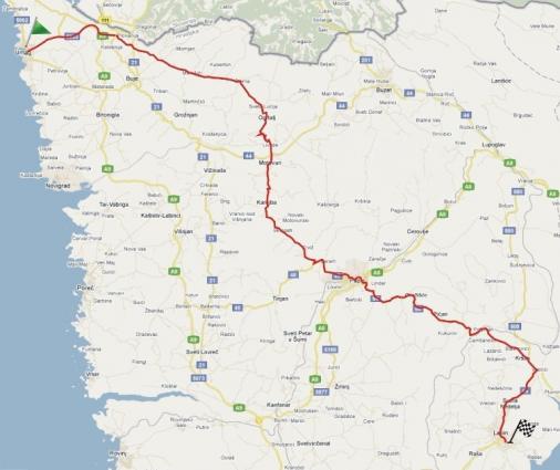 Streckenverlauf Tour of Istria - Memorial Edi Rajkovic 2013 - Etappe 2
