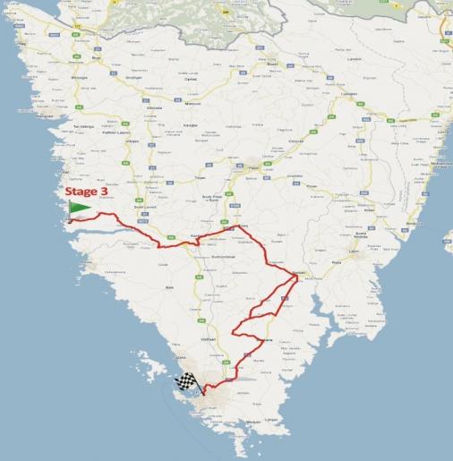 Streckenverlauf Tour of Istria - Memorial Edi Rajkovic 2013 - Etappe 3