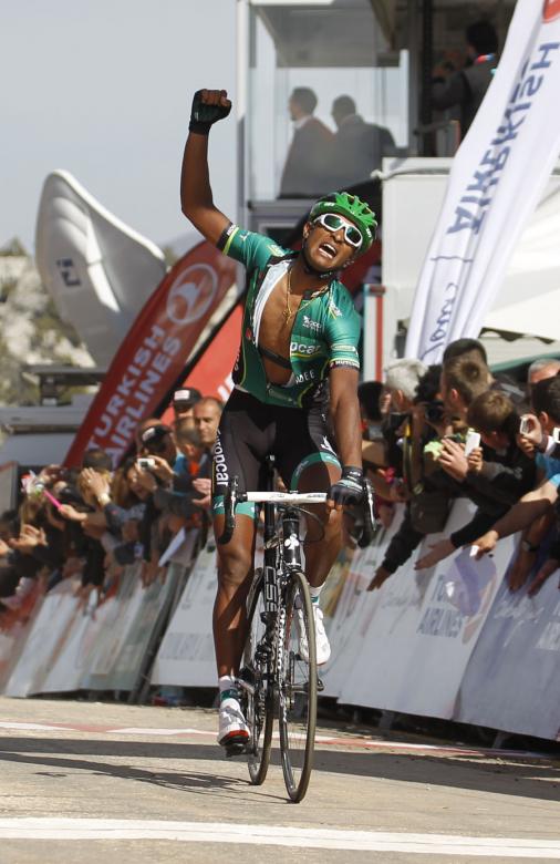 Berhane siegt bei Bergankunft der Tour of Turkey erstmals in Europa