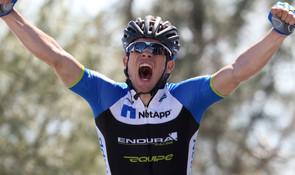 Leo Koenig gewinnt die Knigsetappe der Tour of California (Foto: Team NetApp - Endura/Pierce)
