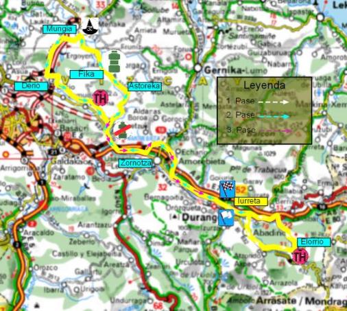 Streckenverlauf Emakumeen Euskal Bira 2013 - Etappe 1
