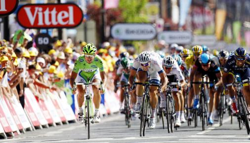 Peter Sagan gewinnt die 7. Etappe der Tour de France 2013 vor John Degenkolb