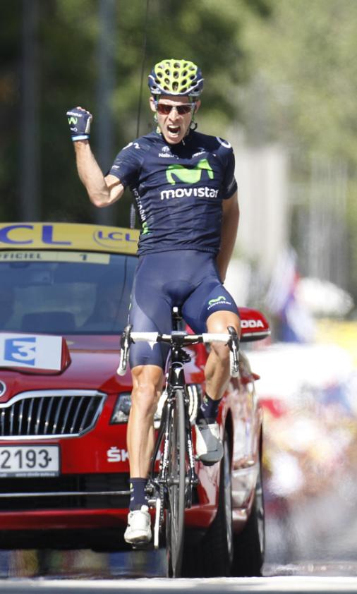 Rui Costa gewinnt aus einer groen Fluchtgruppe die 16. Etappe der Tour de France