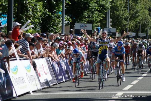 Grega Bole (Vancansoleil) gewinnt die 2. Etappe der Tour de l\'Ain in Oyonnax