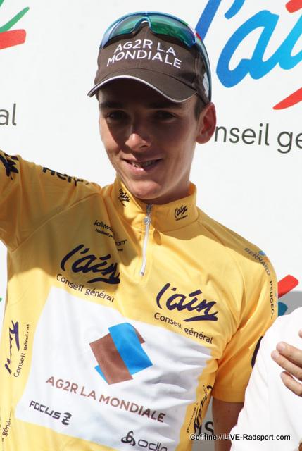 Noch einmal der Gesamtsieger der 25. Tour de lAin: Romain Bardet, der die Tour de France auf Platz 15 abgeschlossen hatte