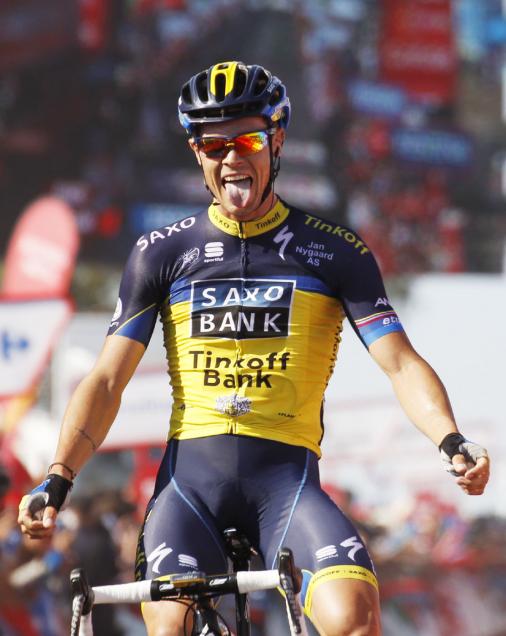 Roche gewinnt erste Bergankunft der Vuelta 2013 - Nibali schon in Rot