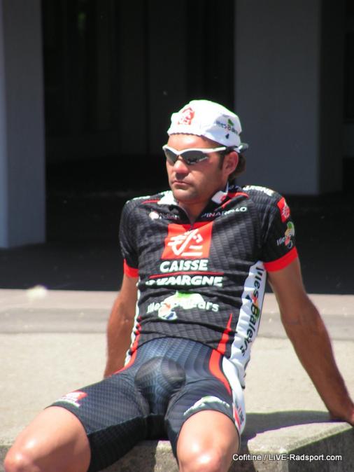 Isaac Galvez bei der Tour de Suisse 2006