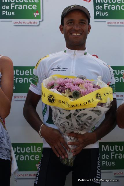 Natanel Berhane im Nachwuchstrikot der Tour de l Ain 2013