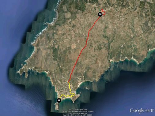 Streckenverlauf Volta ao Algarve 2014 - Etappe 3