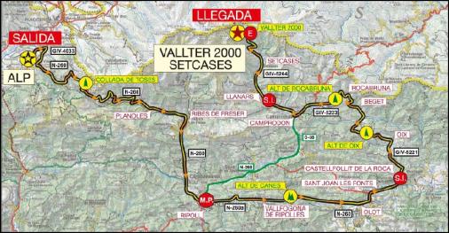 Streckenverlauf Volta Ciclista a Catalunya 2014 - Etappe 4