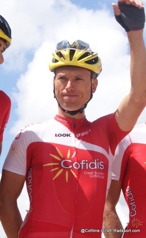 Nico Sijmens bei der Tour de l Ain 2013, damals noch im Trikot von Cofidis