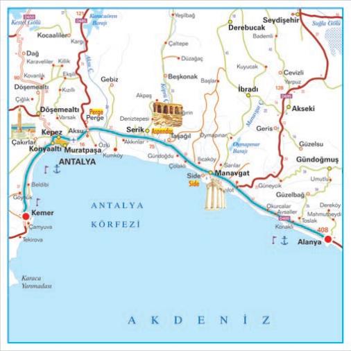 Streckenverlauf Presidential Cycling Tour of Turkey 2014 - Etappe 2