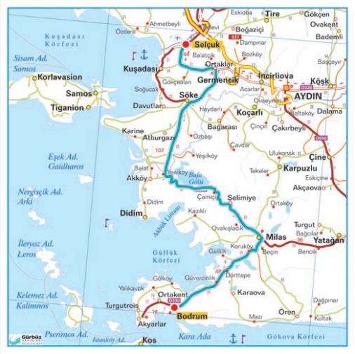 Streckenverlauf Presidential Cycling Tour of Turkey 2014 - Etappe 6