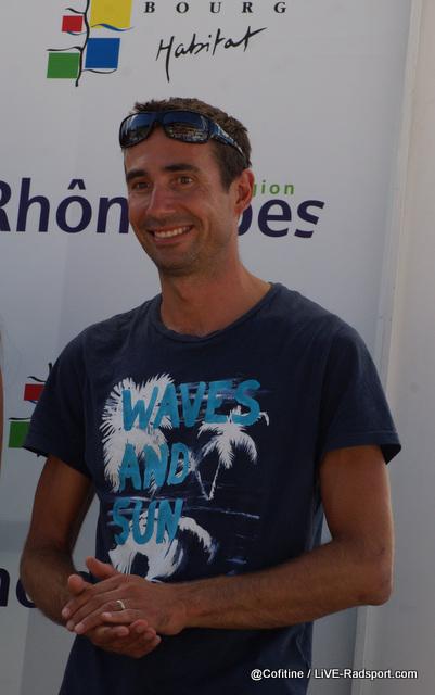 David Moncoutie als Radsport-Rentner bei der Tour de l Ain 2013