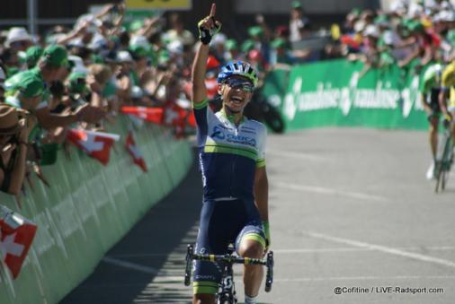 Johan Chaves gewinnt die 7. Etappe der Tour de Suisse in Verbier