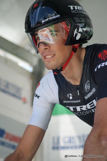 Laurent Didier beim Einzelzeitfahren der Tour de Suisse 2014