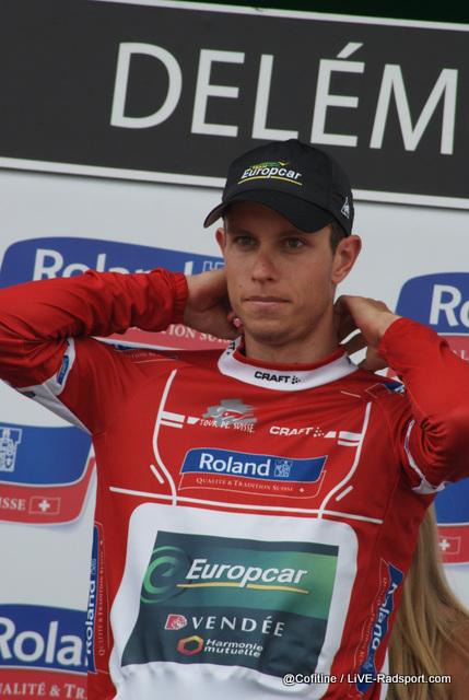 Bjrn Thurau im Bergtrikot bei der Tour de Suisse 2014
