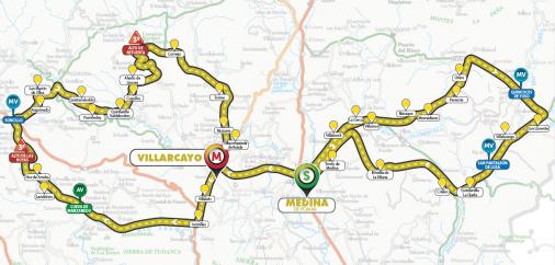 Streckenverlauf Vuelta a Burgos 2014 - Etappe 4