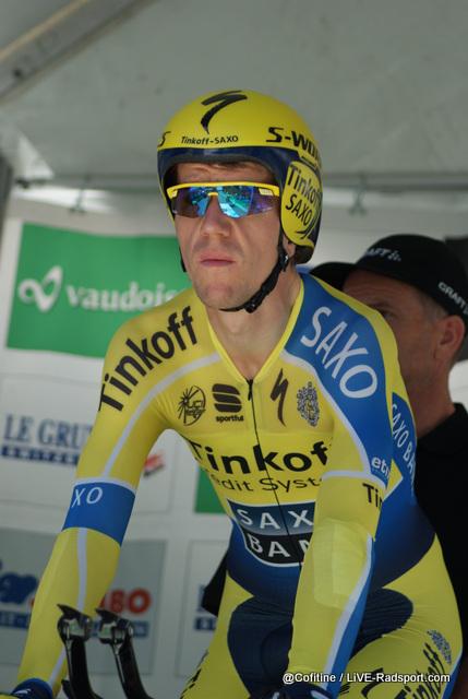 Chris Anker Srensen bei der Tour de Suisse 2014