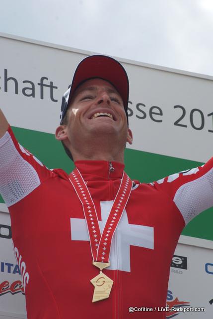 Martin Elmiger bei den Schweizer Meisterschaften 2014