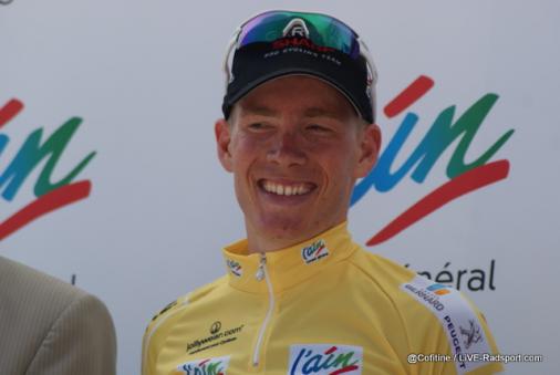 Andrew Talansky bei seinem Sieg bei der Tour de l Ain 2012