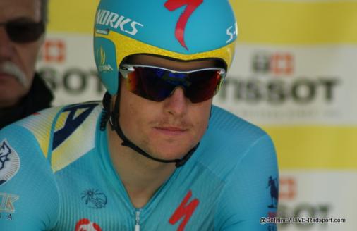 Jakob Fuglsang bei der Tour de Romandie 2014