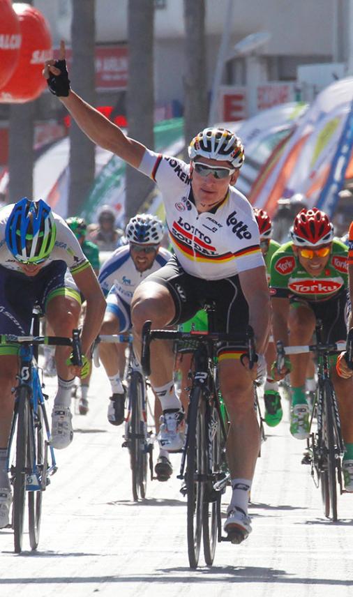 Trkei-Spezialist Andr Greipel feiert seinen 10. Etappensieg bei der Tour of Turkey
