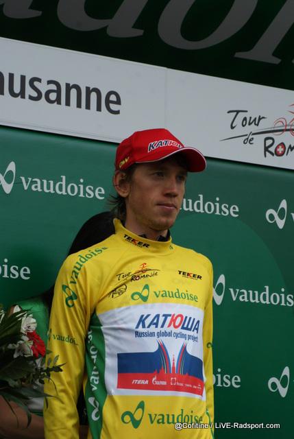 Der Russe Ilnur Zakarin ist als Gesamtsieger der Tour de Romandie eine groe berraschung