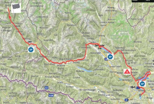Streckenverlauf Int. sterreich-Rundfahrt-Tour of Austria 2015 - Etappe 5