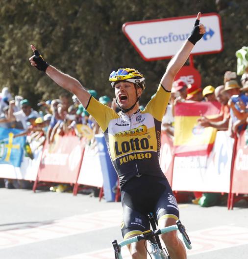 Lindeman siegt als Ausreier bei erster langer Vuelta-Bergankunft  Froome schwchelt, Chaves nicht