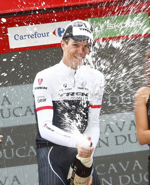 Jasper Stuyven Sprintsieger einer Vuelta-Etappe voller Angriffe und folgenschwerer Strze