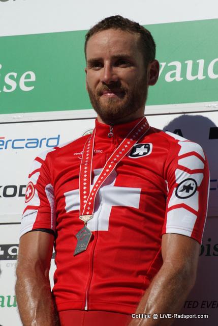 Danilo Wyss bei seinem Sieg bei den Schweizer Meisterschaften 2015