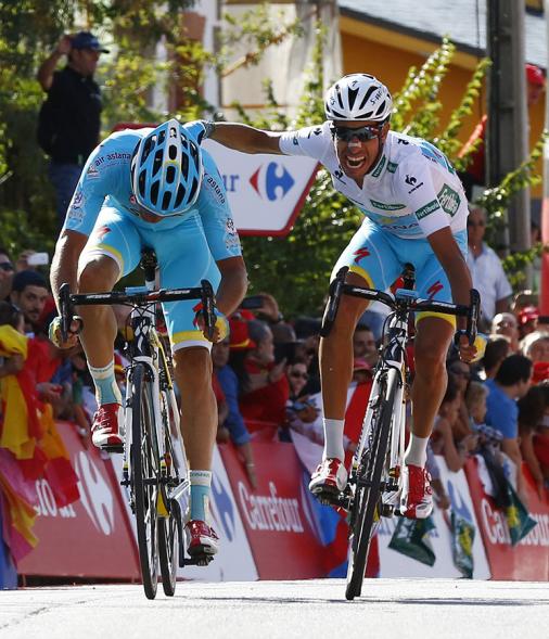 Aru und sein Team machen Dumoulin den Garaus - Plaza nach Solo ber 117 km Sieger der letzten Vuelta-Bergetappe