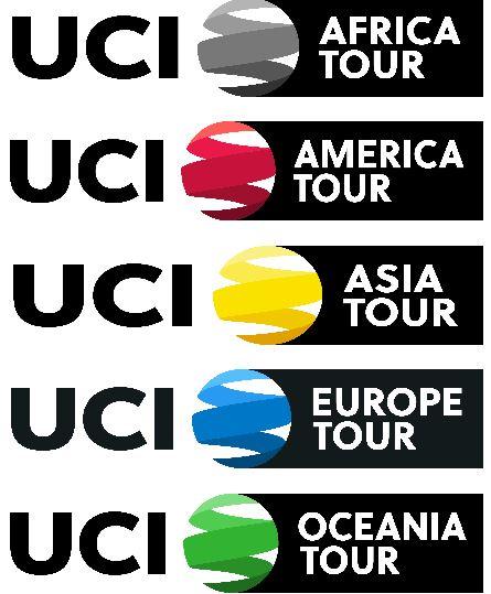 Neue Logos der UCI Continental Circuits