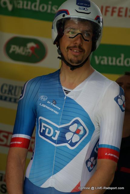 Steve Morabito bei der Tour de Romandie 2015