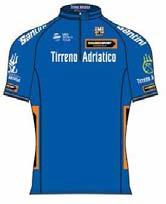 Reglement Tirreno - Adriatico 2016 - Blaues Trikot (Bild: Veranstalter)