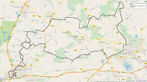 Streckenverlauf Women’s WorldTour Ronde van Drenthe 2016