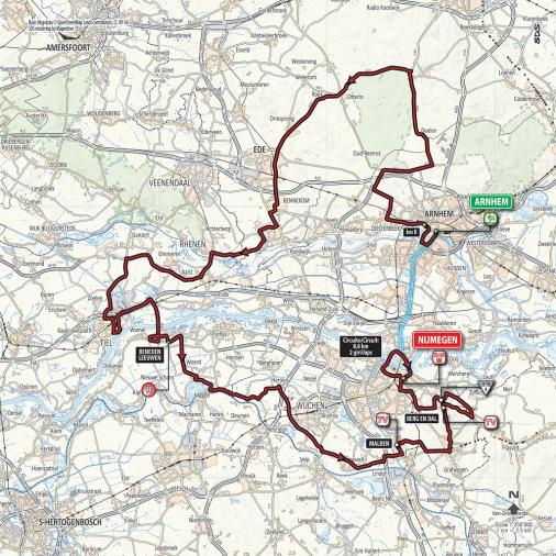 Streckenverlauf Giro d’Italia 2016 - Etappe 2