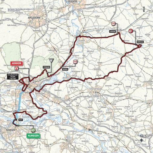 Streckenverlauf Giro d’Italia 2016 - Etappe 3